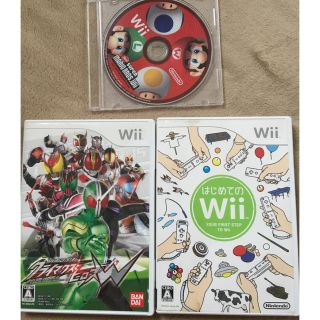 ウィー(Wii)のwiiソフトセット(家庭用ゲームソフト)