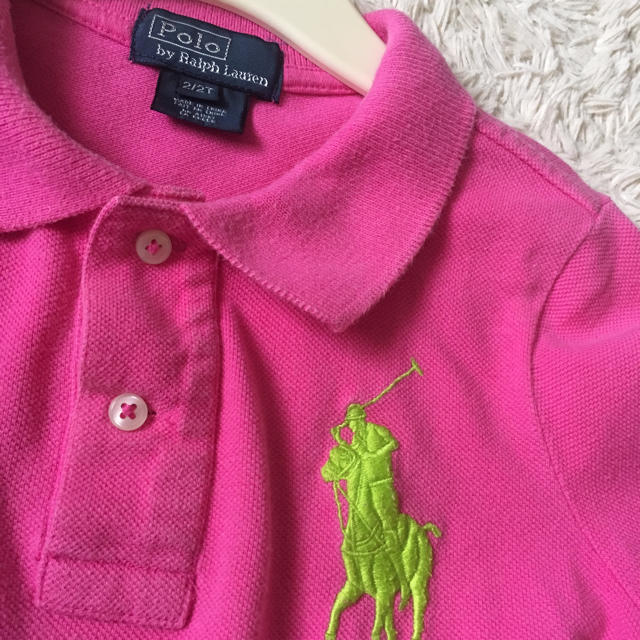 POLO RALPH LAUREN(ポロラルフローレン)のラルフローレン☆ビッグポニーポロシャツ キッズ/ベビー/マタニティのキッズ服女の子用(90cm~)(Tシャツ/カットソー)の商品写真