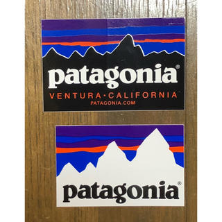 パタゴニア(patagonia)のパタゴニア patagonia ステッカー 2枚セット(登山用品)