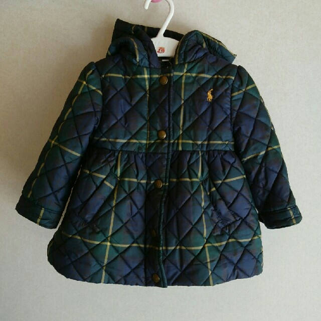 Ralph Lauren(ラルフローレン)のRALPH LAUREN ベビー ダウンジャケット キッズ/ベビー/マタニティのベビー服(~85cm)(ジャケット/コート)の商品写真