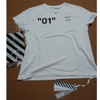 オフホワイト(OFF-WHITE)のoff white  01 diagonal  ﾀﾞｲｱｺﾞﾅﾙ  (Tシャツ/カットソー(半袖/袖なし))