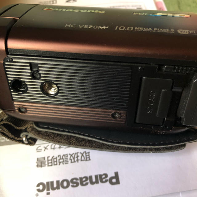 Panasonic(パナソニック)のパナソニックHC-V520M スマホ/家電/カメラのカメラ(ビデオカメラ)の商品写真