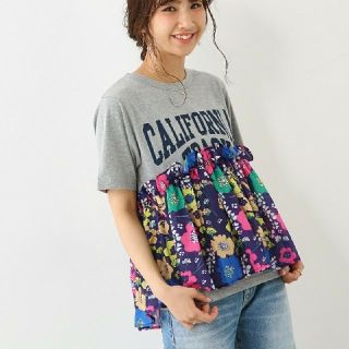 ロデオクラウンズワイドボウル(RODEO CROWNS WIDE BOWL)の今期完売✩RODEO CROWNS✩RCWB✩アソートギャザーフリルTシャツ(Tシャツ(半袖/袖なし))