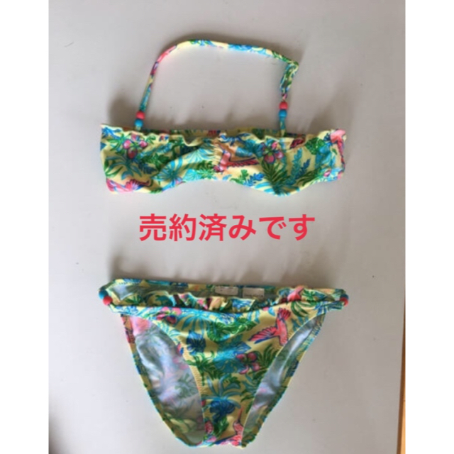 ZARA KIDS(ザラキッズ)のZARA girls bikini ビキニ 水着 7/8 キッズ/ベビー/マタニティのキッズ服女の子用(90cm~)(水着)の商品写真