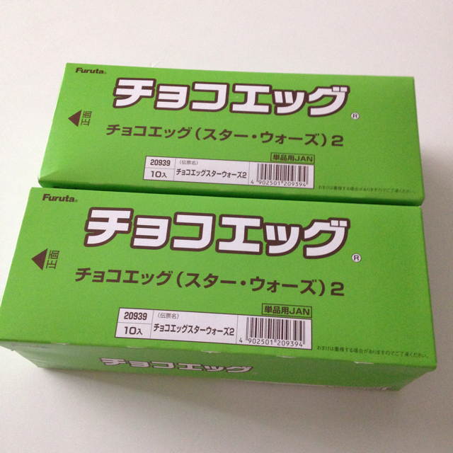 フルタ製菓(フルタセイカ)の値下‼︎【未開封】スターウォーズ★チョコエッグ★2０個‼︎ 食玩 エンタメ/ホビーのフィギュア(SF/ファンタジー/ホラー)の商品写真