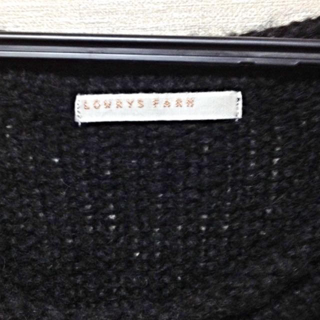 LOWRYS FARM(ローリーズファーム)のボタン付き9分袖ゆったりニット レディースのトップス(ニット/セーター)の商品写真