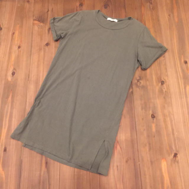 OZOC(オゾック)のロング Tシャツ レディースのトップス(Tシャツ(半袖/袖なし))の商品写真