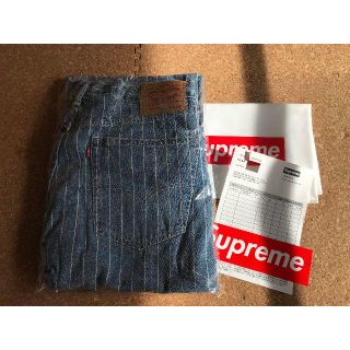 シュプリーム(Supreme)のSupreme Levis Pinstripe 550 36インチ リーバイス(デニム/ジーンズ)