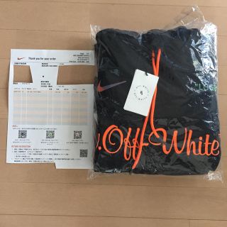 オフホワイト(OFF-WHITE)のoff white×nike パーカー サイズＭ(パーカー)