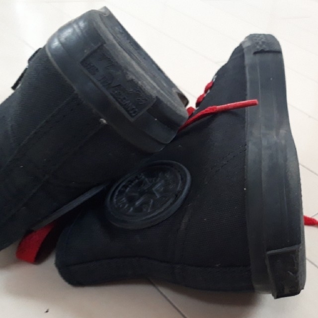 CONVERSE(コンバース)のコンバース　ハイカット　スニーカー　19㎝ キッズ/ベビー/マタニティのキッズ靴/シューズ(15cm~)(スニーカー)の商品写真
