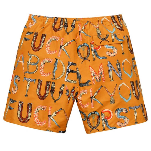 M Supreme Alphabet Water Short