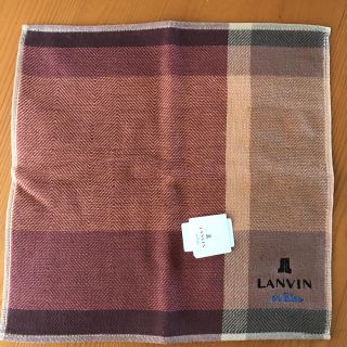 ランバン(LANVIN)のLANVIN  ハンドタオル（メンズ）(ハンカチ/ポケットチーフ)