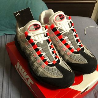 ナイキ(NIKE)のNike air max 95 Og solar red 2018(スニーカー)