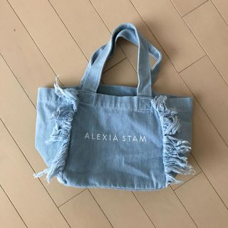 アリシアスタン(ALEXIA STAM)のALEXIASTAMデニムbag(トートバッグ)