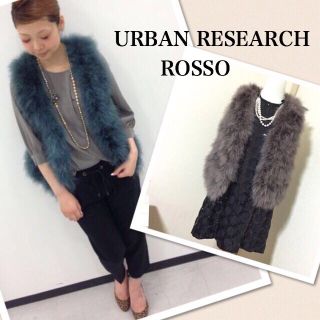 アーバンリサーチ(URBAN RESEARCH)のROSSOターキーフェザーベスト(ベスト/ジレ)