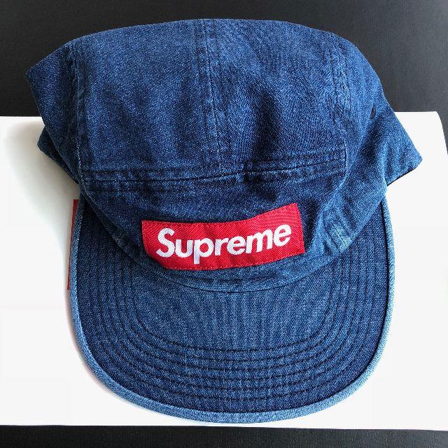 Supreme box logo Denim camp cap（Supreme Denim Camp Cap 18SS