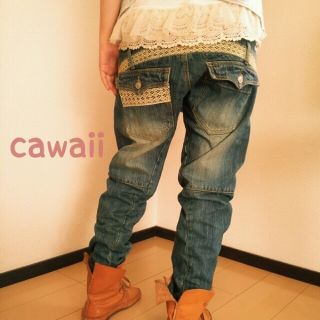 cawaii＊レース＊デニム(デニム/ジーンズ)