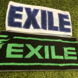 エグザイル(EXILE)のエグザイル タオル マフラー ２枚セット(ミュージシャン)