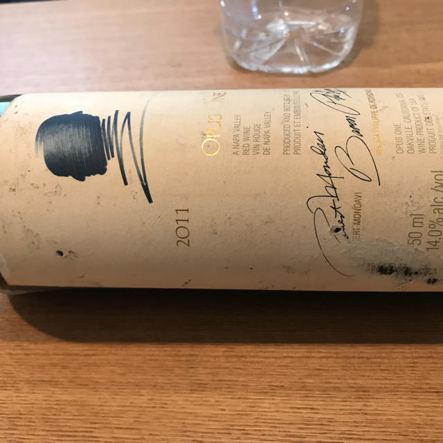 在庫品 即納 オーパスワン 2011年 750ml(ラベル傷大) ワイン