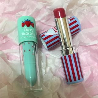 エチュードハウス(ETUDE HOUSE)の♡ETUDE HOUSE リップ2本セット♡(口紅)