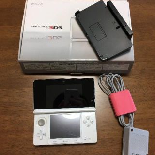 ニンテンドー3DS(ニンテンドー3DS)のニンテンドー3DS（アイスホワイト）(携帯用ゲーム機本体)