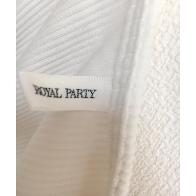 ROYAL PARTY(ロイヤルパーティー)のROYAL PARTY 半袖カットソー＊ レディースのトップス(カットソー(半袖/袖なし))の商品写真