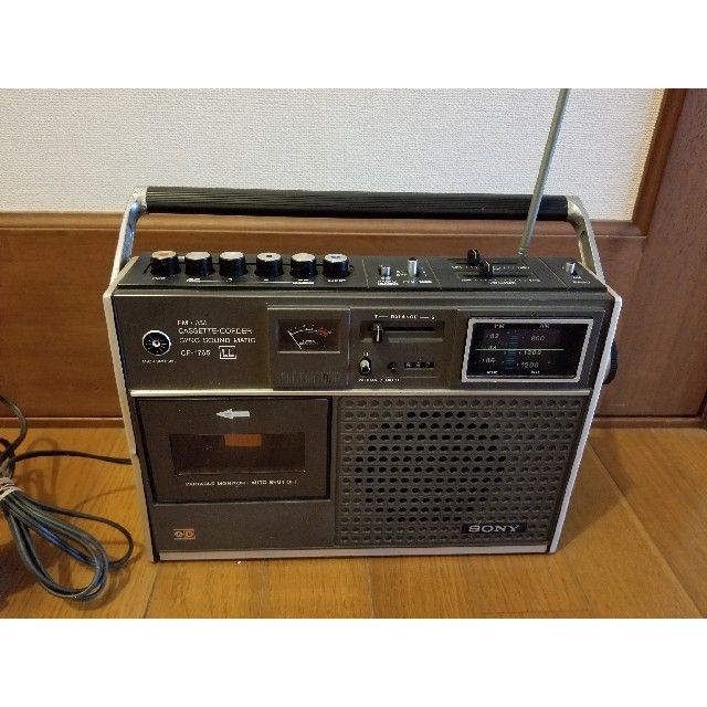 SONY - 70年代 SONY ラジオカセットテープレコーダー CF-1765 SONY - 70年代 SONY ラジオカセットテープレコーダー CF-1765