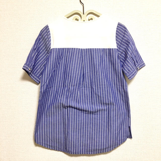 TODAYFUL(トゥデイフル)のRaffia ツートンカラー ブラウス レディースのトップス(シャツ/ブラウス(半袖/袖なし))の商品写真