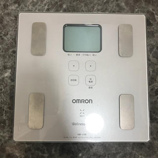 オムロン(OMRON)のオムロン OMRON 体重計 カラダスキャン HBF-215F(体重計/体脂肪計)