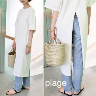 プラージュ(Plage)の18SS／Plage／プラージュ／CALUX バックスリット ロングワンピース (ロングワンピース/マキシワンピース)