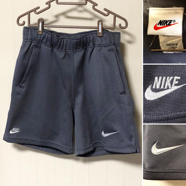 日本製 銀タグ 90s NIKE ナイキ ハーフパンツ ショートパンツ グレー | フリマアプリ ラクマ