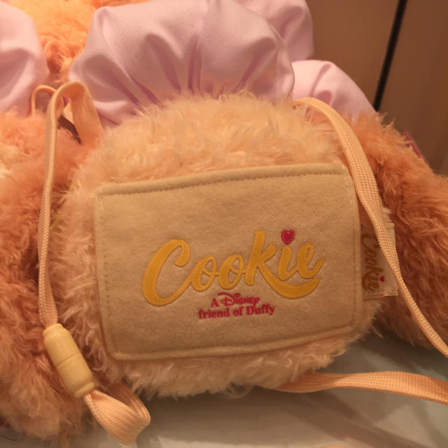◼️ クッキーアン パスケース ポシェット 香港ディズニー ダッフィー