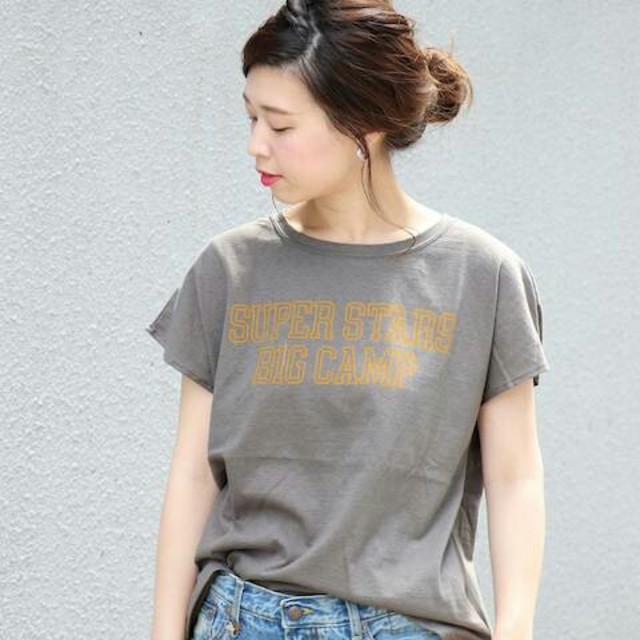 JOURNAL STANDARD(ジャーナルスタンダード)の期間限定お値下げ【ライディングハイ】ラフィテンジクTシャツ レディースのトップス(Tシャツ(半袖/袖なし))の商品写真