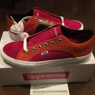 シュプリーム(Supreme)の27.5cm supreme vans lampin pro rust (スニーカー)