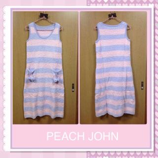 ピーチジョン(PEACH JOHN)のえりー様 専用☆PJ ボーダー ワンピ(ルームウェア)