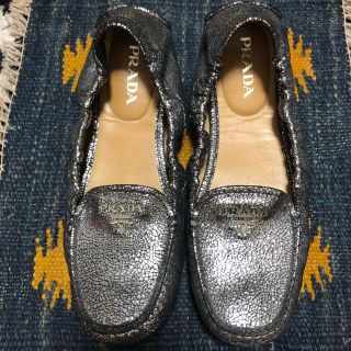 プラダ(PRADA)の【うな重様専用】PRADA モカシンシューズ 37(スリッポン/モカシン)