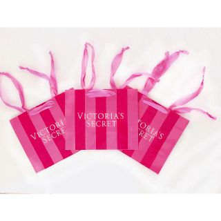 ヴィクトリアズシークレット(Victoria's Secret)のヴィクトリアズシークレット　ショップ袋（小ショッパー）ビビッドピンク(ショップ袋)