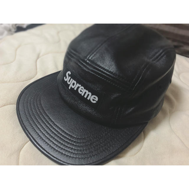 Supreme(シュプリーム)のsupreme レザーキャップ メンズの帽子(キャップ)の商品写真