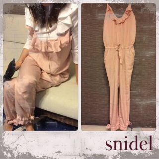 スナイデル(SNIDEL)のsnidelオールインワン(オールインワン)