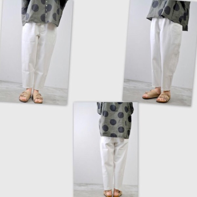 JOURNAL STANDARD - 新品 TINA and SUSIE ホワイトテーパードパンツ