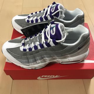 ナイキ(NIKE)のAIR MAX 95 grape パープル アトモス atmos WMNS(スニーカー)