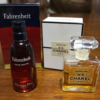 〈確認用〉CHANEL N°5 7ml•Dior 10ml 2個合わせて(香水(女性用))