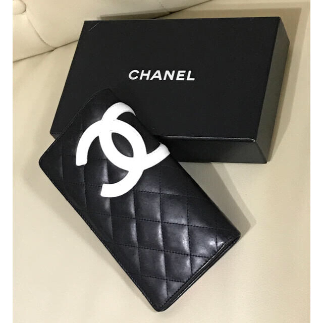 CHANEL(シャネル)のシャネル カンボン 長財布 レディースのファッション小物(財布)の商品写真