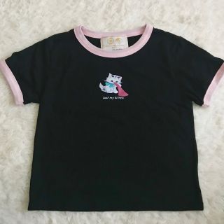 バブルス(Bubbles)の猫 トリムティーシャツ❤︎(Tシャツ(半袖/袖なし))