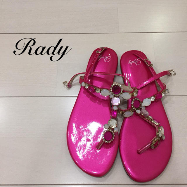 Rady(レディー)のRady ビジューサンダル 未使用 レディースの靴/シューズ(サンダル)の商品写真