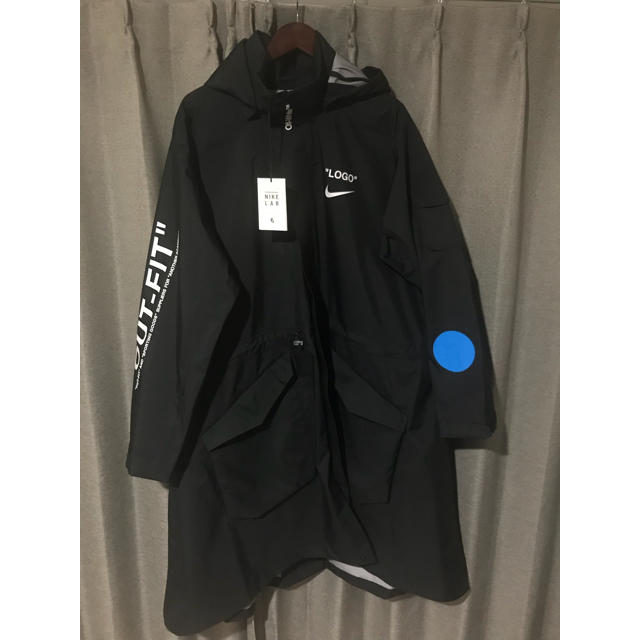 OFF-WHITE(オフホワイト)の【新品未使用】NIKE×off-White Jacket L size レディースのジャケット/アウター(ナイロンジャケット)の商品写真