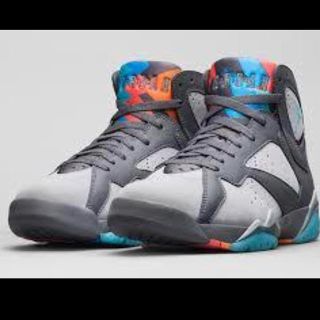 ナイキ(NIKE)の美品★NIKE AIR JORDAN7 BG GS★24.5(スニーカー)