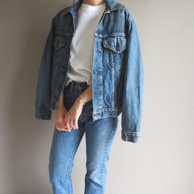 90s LEVI'S 70505 ジージャン ブルー 36 vintage