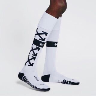 オフホワイト(OFF-WHITE)の【L】off-white × NIKE FOOTBALL SOCK(ソックス)