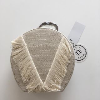 アリシアスタン(ALEXIA STAM)のalexiastam   V Fringe Round Bag Ivory(ショルダーバッグ)